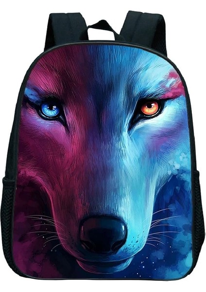 No.21 Stili Çocuk Hayvan Kurt Sırt Çantası Okula Dönüş Sırt Çantası Ilköğretim Anaokulu Mochila Rahat Sırt Çantası Çocuklar 3D Baskı Okul Çantaları (Yurt Dışından) fırsatları