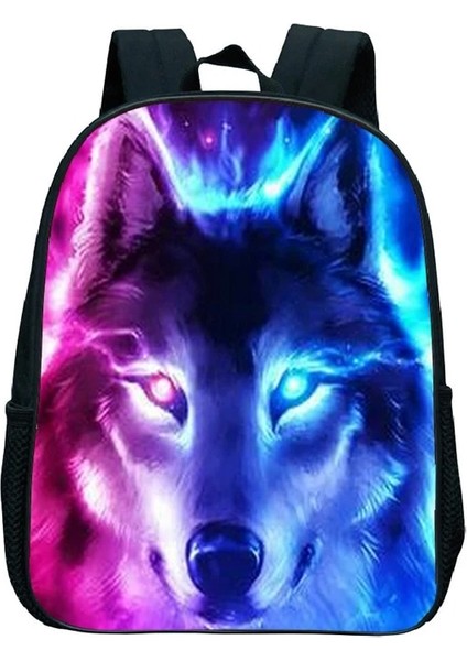 No.21 Stili Çocuk Hayvan Kurt Sırt Çantası Okula Dönüş Sırt Çantası Ilköğretim Anaokulu Mochila Rahat Sırt Çantası Çocuklar 3D Baskı Okul Çantaları (Yurt Dışından) indirimleri