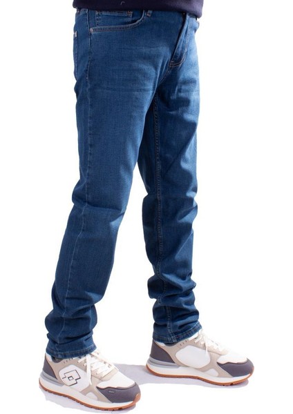 Mars 9133-162C Mavi Normal Bel Normal Paça Erkek Jeans Pantolon