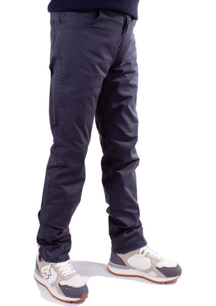 Twister Vegas 738C Antrasit Yüksek Bel Rahat Paça Erkek Kanvas Pantolon