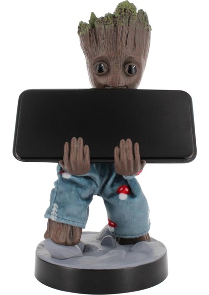 Cable Guys Guardians Of The Galaxy Toddler Groot In Pajamas Dualsense Dualshock Oyun Kolu Tutucu Telefon Uyumlu Cable Guys Lisanslı Orijinal