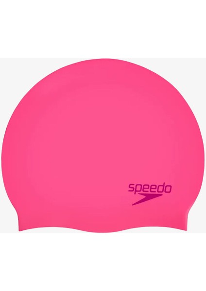 Plaın Moud Sılc Cap Çocuk Pembe Yüzücü Bonesi 8-7099016979