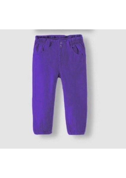 Beli Lastikli Kız Çocuk Pantolon