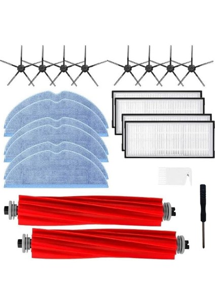 S7 S7 Artı S7 Maxv S7 Maxv S7 Maxv Ultra Elektrikli Süpürge Fırça Filtre Mops Için (Yurt Dışından)