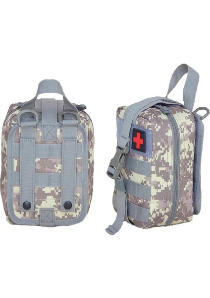 Set4 Stili Taktik Molle Ilk Yardım Çantaları Tıbbi Çanta Askeri Edc Bel Çantası Tek Elle Turnike Askı Kılıfı Acil Avcılık Paketi Kılıfı (Yurt Dışından)