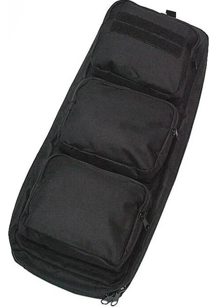 Siyah Stil 60 cm Ağır Hizmet Av Tüfeği Tabancası Taşıma Çantası Taktik Omuz Sırt Çantası Naylon Spor Çanta Yürüyüş Kamp Çantası (Yurt Dışından)