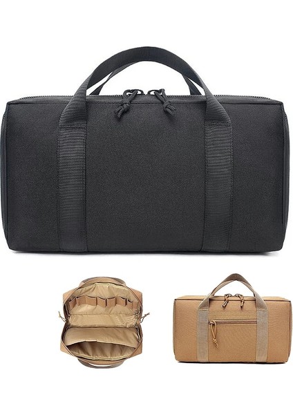 Siyah Stil Av Silahı Çanta Kılıf Dergisi Poutol Taşıyıcı Taşınabilir Askeri Taktik Yastıklı Tabanca Kılıfı Naylon Tutucu Kılıf (Yurt Dışından) fiyatları