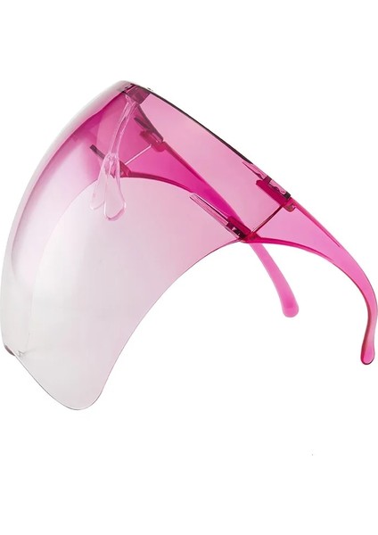 Gradyan Yeşil Tarzı Yeni Koruyucu Sürme Güneş Gözlüğü Faceshield Bisiklet Gözlükleri Kadın Erkek Güneş Gözlüğü Büyük Boy Güvenlik Su Geçirmez Gözlük Maskesi (Yurt Dışından) indirimleri