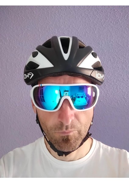 P2-1 Stili 4 Lens Seti Poc Blade Hd Bisiklet Güneş Gözlüğü Spor Gözlük Erkek Kadın Dağ UV400 Bisiklet Gözlük Mtb Yol Bisikleti TR90 Gözlük (Yurt Dışından) modelleri