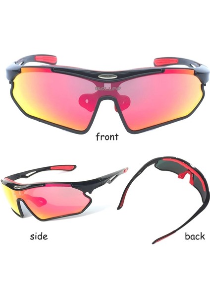 Siyah Kırmızı-Kırmızı Lens Stili Diğer Olarize Bisiklet Gözlükleri Unisex UV400 Açık Spor Güneş Gözlüğü Motosiklet Bisiklet Sürme Fietsbr Rüzgar Geçirmez Balıkçılık Gözlüğü (Yurt Dışından) modelleri