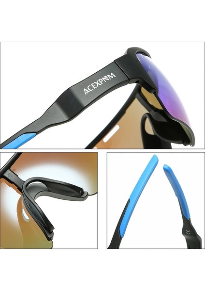 JFU11 Stili Olarized 4 Lens Bisiklet Gözlükleri Bisiklet Bisiklet Güneş Gözlüğü Bicicleta Gafas Ciclismo Bisiklet Bisiklet Gözlük UV400 (Yurt Dışından) indirimleri