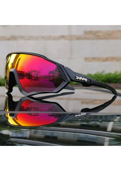 No.32 Tarzı No.2 Boyutu Olarized 5 Lens Bisiklet Gözlükleri Yol Bisikleti Bisiklet Gözlükleri Bisiklet Güneş Gözlüğü Mtb Dağ Bisikleti Bisiklet Gözlüğü UV400 (Yurt Dışından)