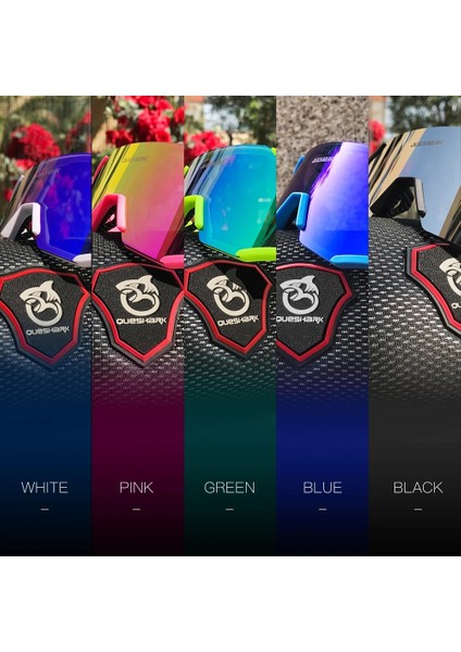 Siyah Kırmızı-5 Stili Beyaz-5 Queshark Kadın Erkek Fotokromik Polarize Bisiklet Güneş Gözlüğü Spor Mtb Bisiklet Gözlük Sürme Yol Bisikleti Gözlük Gözlük QE42 (Yurt Dışından) fiyatları
