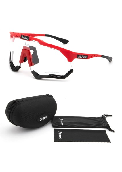 Bej Tarzı Çok Scıcon Bisiklet Polarzied Açık Bisiklet Gözlük UV400 Sürüş Balıkçılık Erkekler Kadınlar Için Koşu Mtb Motosiklet Fotokromik Güneş Gözlüğü (Yurt Dışından)