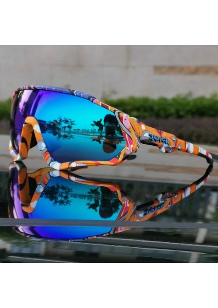 No.16 Tarzı No.2 Boyutu Olarized 5 Lens Bisiklet Gözlükleri Yol Bisikleti Bisiklet Gözlükleri Bisiklet Güneş Gözlüğü Mtb Dağ Bisikleti Bisiklet Gözlüğü UV400 (Yurt Dışından) modelleri