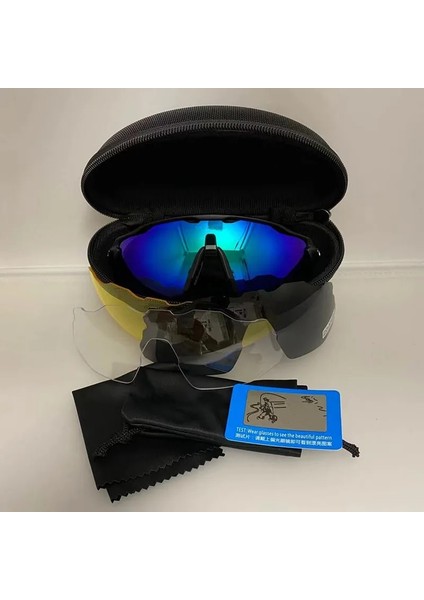 Renk 17 Tarzı Renk 1 UV400 Polarize Gözlük Mtb Erkekler Açık Dağ Bisiklet Gözlükleri Bisiklet Gözlük Yol Bisikleti Koruma Gözlükleri Sports Güneş Gözlüğü (Yurt Dışından)