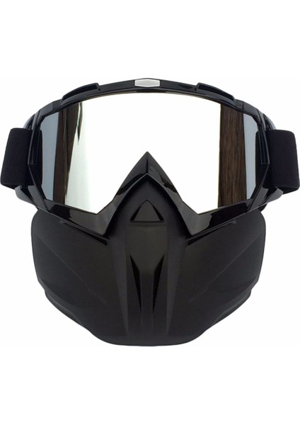 No.2 Tarzı Sıcak Motokros Güneş Gözlüğü Binme Kayak Snowboard Kar Araci Gözlük Maske Kar Kış Kayak Anti-Uv Su Geçirmez Gözlük (Yurt Dışından)