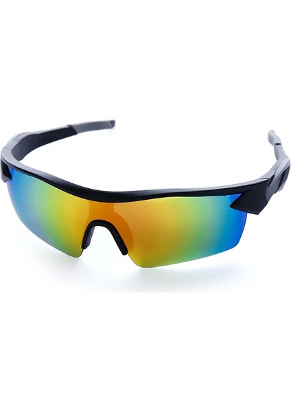 P-7 Stili UV400 Bisiklet Gözlük Erkekler Kadınlar Açık Spor Anti-Toz Bisiklet Cam Motosiklet Güneş Gözlüğü Dağ Bisikleti Oculos Ciclismo (Yurt Dışından)