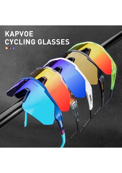 Altın Tarzı No.1 Boyutu Kapvoe Bisiklet Gözlük Polarize Mtb Gözlük Kadınlar Açık Fotokromik Bisiklet Güneş Gözlüğü Spor Adam UV400 Binme Bisiklet Gözlük (Yurt Dışından) fırsatları