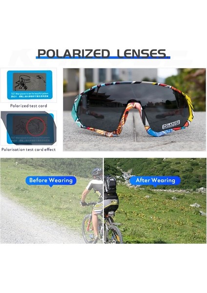 No.12 Tarzı No.12 Boyutu Bisiklet Güneş Gözlüğü Mtb Polarize Spor Bisiklet Gözlükleri Gözlükler Bisiklet Dağ Bisikleti Gözlükleri Erkek Kadınları Binicilik Bisiklet Gözlükleri (Yurt Dışından)