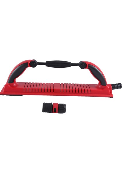 Ayarlanabilir El Taşlama Tahtası Vakumlu Toz Taşlama Tahtası Vakumlu El Taşlama Tahtası Boya Sac Taşlama, Kırmızı (Yurt Dışından)