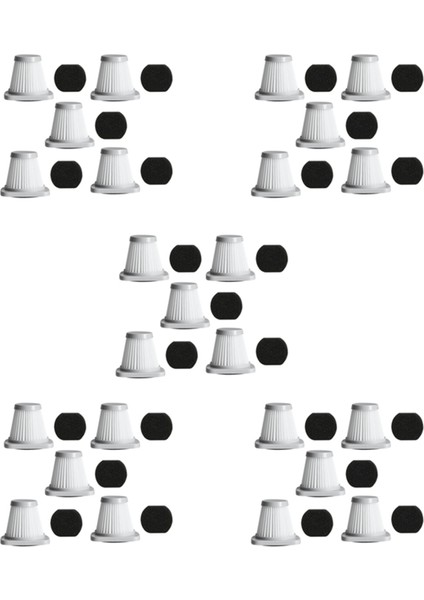 25 Adet/5 Takım Elektrikli El Süpürgesi SC861 SC861A Aksesuarları Haipa Filtre Hepa Filtre (Yurt Dışından)