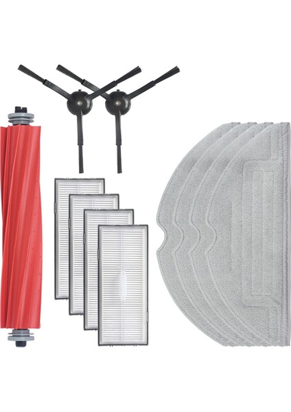 11 Adet Hepa Filtre Ana Yan Fırça Paspas Bezi G10S/G10S Pro/s7 Maxv Ultra Robot Vakum (Yurt Dışından)