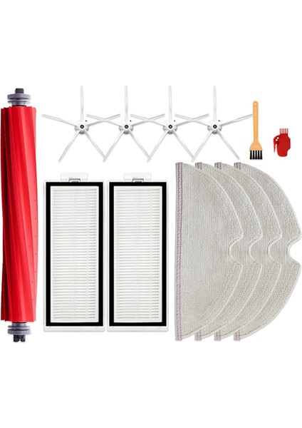 Max, Max+, T8 Robot Süpürge Ana Yan Fırça Hepa Filtre Paspas Bezleri Yedek Parçaları (Yurt Dışından)