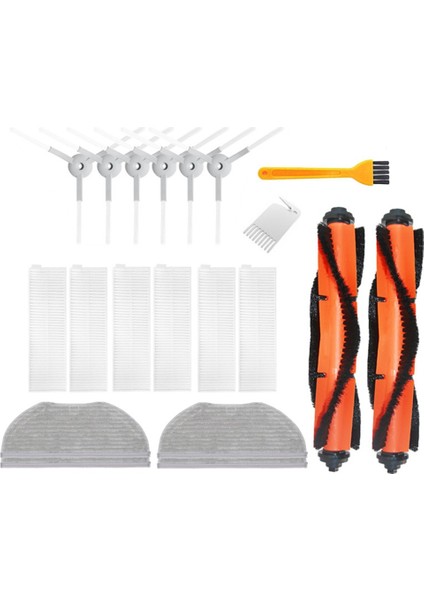 Mjstg1 G1 Mi Robot Vakum Paspas Temizleyici Hepa Filtre Ana Yan Fırça Paspas Bezi (Yurt Dışından)