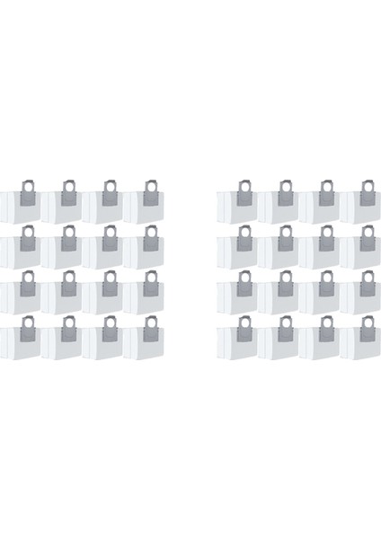 T8, G10S, Q7, Max, Q7 Max+, S7 Maxv Ultra Robotik Süpürge Için 32 Adet Toz Torbası Yedek Aksesuarlar (Yurt Dışından)