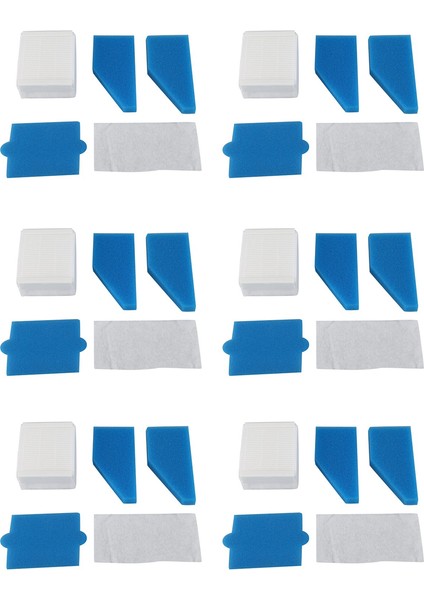 6x Filtre Seti Elektrikli Süpürgeye Uygun Aqua + Multi Clean X8 Parke, Aqua + Pet & Family, 787 241 (Yurt Dışından)