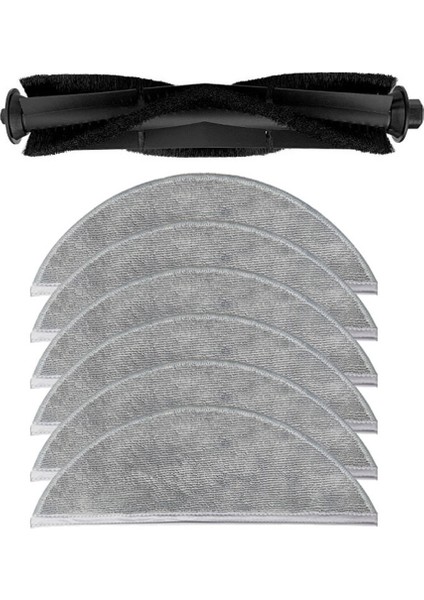 Değiştirilebilir Aksesuar Parçaları R1 Robot Süpürge Için Döner Ana Fırçalar Mops Bez Bezler (Yurt Dışından)