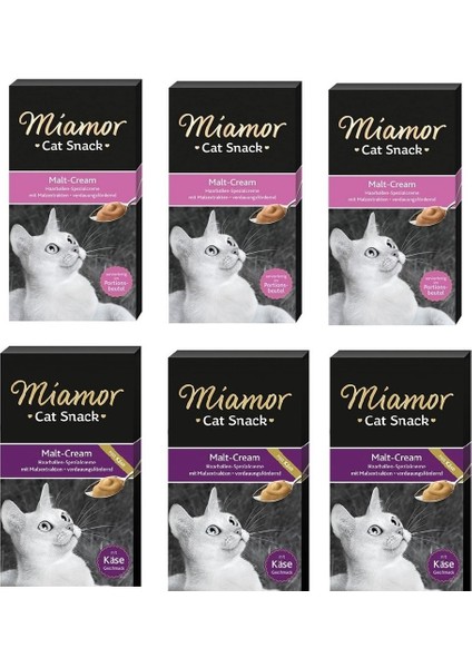Cream Malt Maya + Malt Peynirli 6 x 15 Gr. Karma 6 Lı Paket