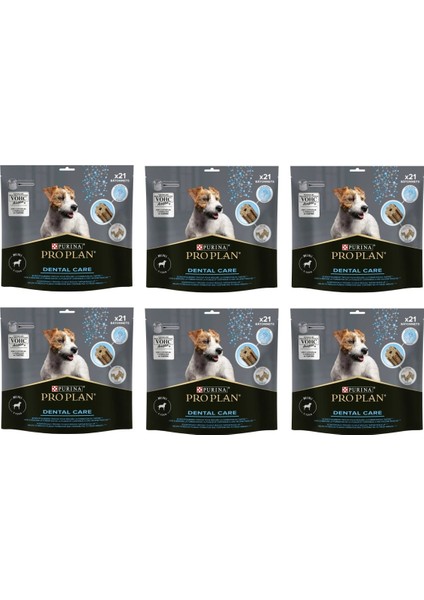 Pro Plan Proplan Dental Care Küçük Irk Köpek Ödülü 21 Li 345 Gr. x 6 Paket