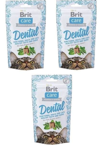 Dental Kedi Ödülü 50 Gr. x 3 Adet