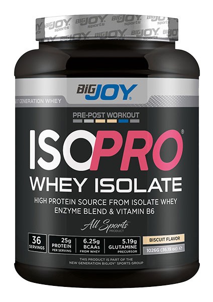 Isopro Whey Isolate 1098GR - Bisküvi Aromalı