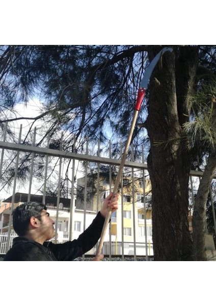 6185 Yüksek Dal Ağaç Budama Testeresi 35 cm (Sırığa Takılabilir)