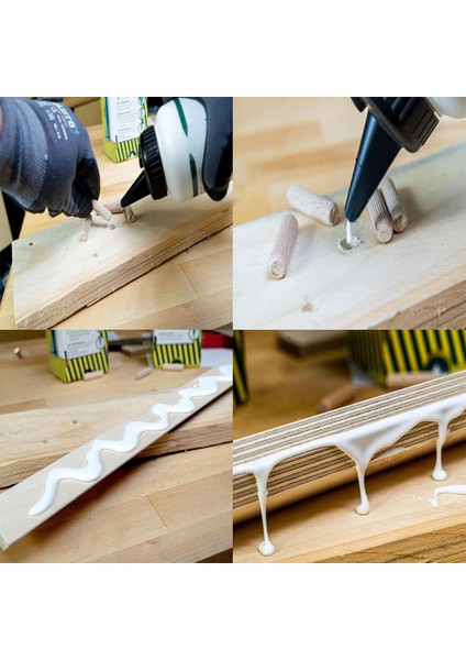 6183 Eurostar Ahşap Yapıştırıcı Beyaz Tutkal 200 gr fırsatları