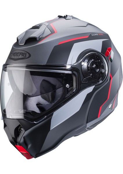 Duke Evo Move mt Gn Met-Blk -Red