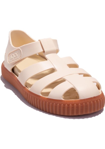S10291C Nıco Caramelo Bej Günlük Erkek Çocuk Sandalet