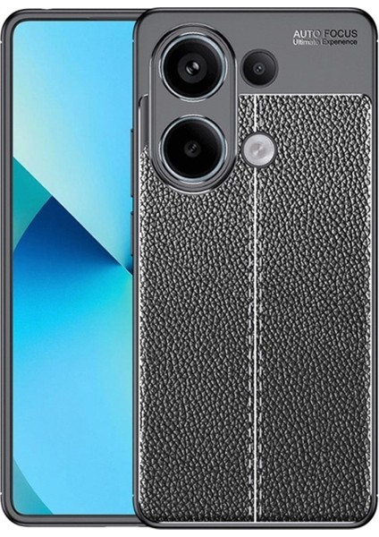 Xiaomi Pocom6 Pro 4g Kılıf Niss Deri Görünüm Silikon