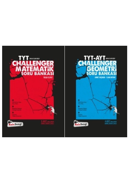 2024 TYT Matematik Challenger Soru Bankası - TYT AYT Geometri Challenger Soru Bankası
