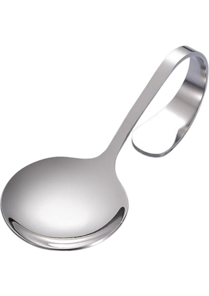 Servis Kaşıkları Paslanmaz Çelik Kaşıklar Çorba Kaşıkları Hafif Sofra Takımı Smooth Argent (Yurt Dışından)