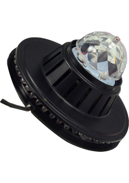 15W Mini Disko Işığı 48LED Rgb Ev Partisi Sahne Duvar Arka Işık Dekorasyon Flaş Lazer Renkli Işın Müzikli Işık Ab Tak (Yurt Dışından)