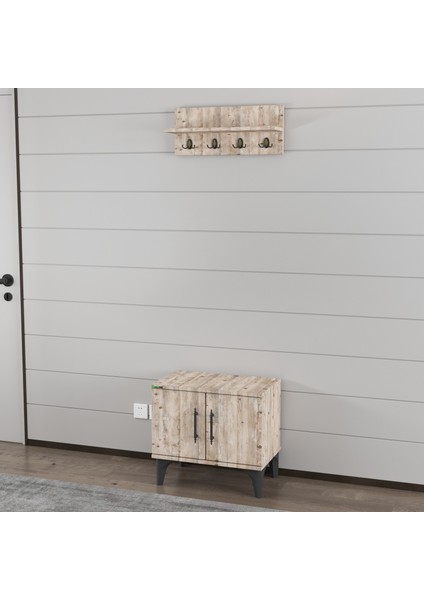 Modern Raflı Ayakkabılık Vestiyer indirimleri