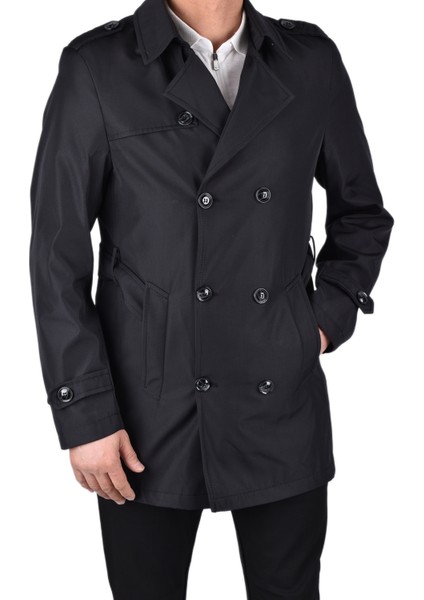 MNT-4439 Mevsimlik Trençkot Siyah 58 indirimleri