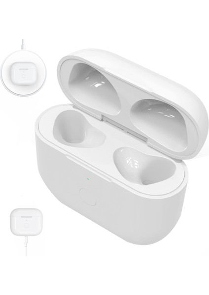3 Şarj Kutusu Için Kulaklık Şarj Kutusu 450MAH Kablosuz Şarj Kutusu Bluetooth Sync Hızlı Eşleştirme Düğmesi (Yurt Dışından)