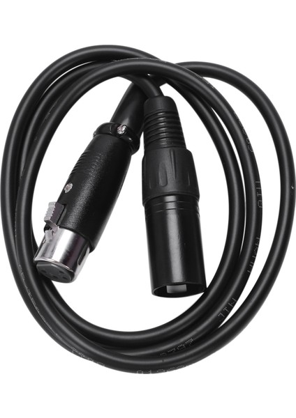 4 Pin Xlr Erkek Xlr Kadın Güç Kablosu Kablosu 1 M Dslr Kamera Fotoğrafçılığı Için (Yurt Dışından)