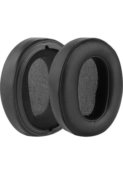 WH-XB900N Kulaklıklar Için Yedek Kulak Pedleri Kulak Yastıkları Deri Kulaklık Kulak Yastığı Onarım Parçaları (Siyah) (Yurt Dışından)