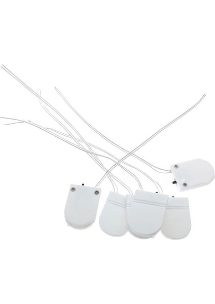 10 Adet CR2032 Düğme Düğme Pil Soket Tutucu, On-Off Anahtarı ile 3V Pil Kutusu (Yurt Dışından)